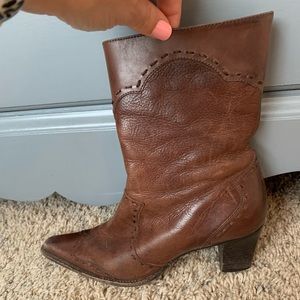 💥 VINTAGE Eddie Bauer leather boots